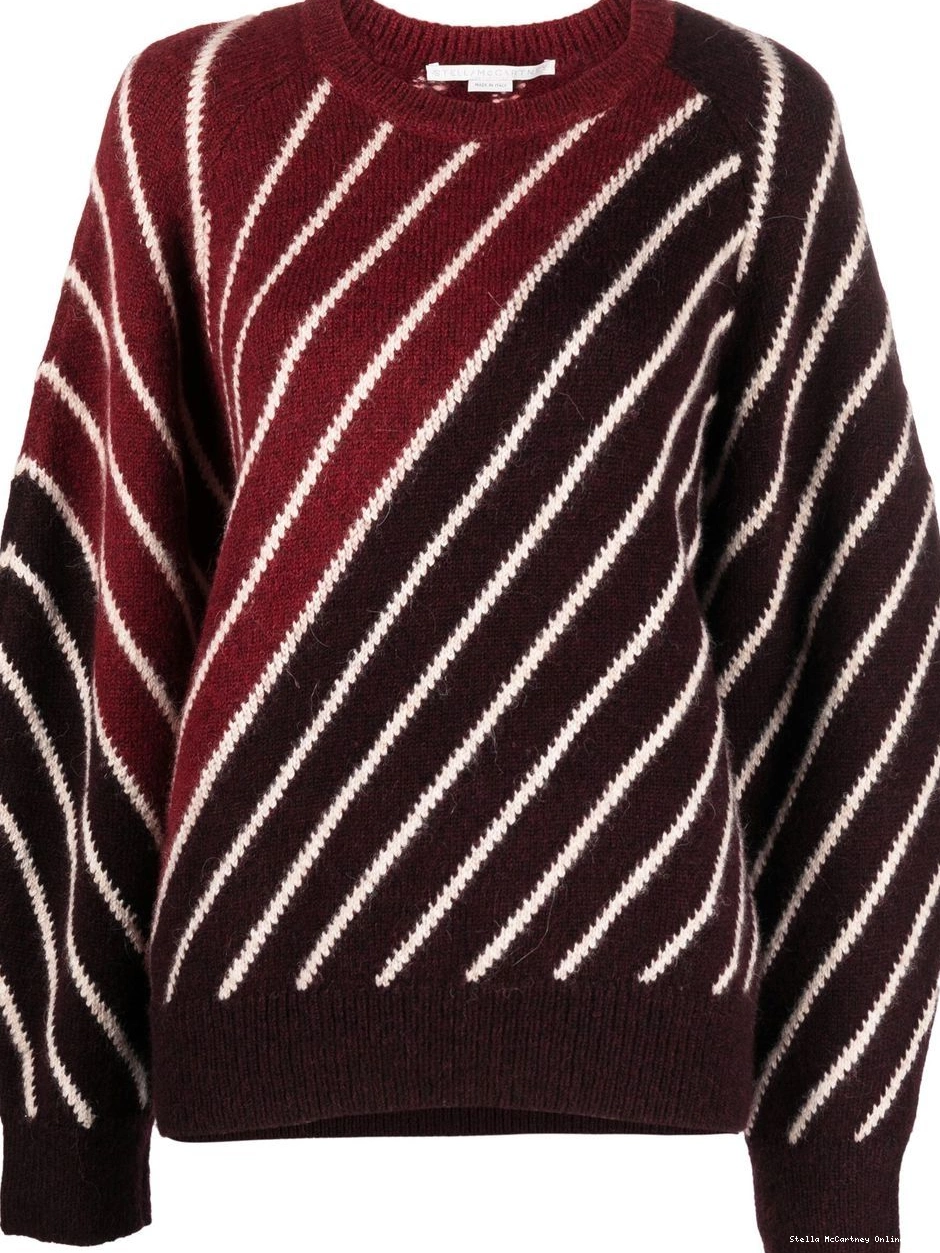 McCartney Women jumper Stella diagonal-stripe 0723
